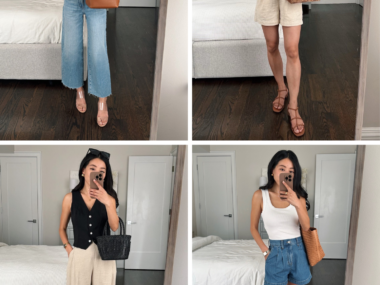 madewell spring sale petite staples try ons
